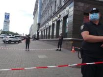 Террорист, захвативший банк в центре Киева, задержан